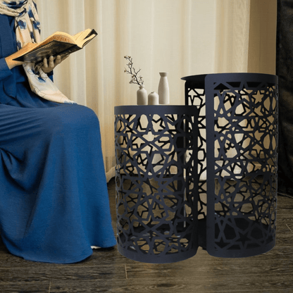 Emas S Metal Islamic Side Table - WAMZ014 - ALFATA WALL ART